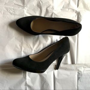 Nine West • Black Suede Heels